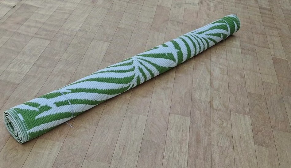 plastic straw rugs